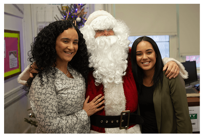 2019: Teachers & Santa