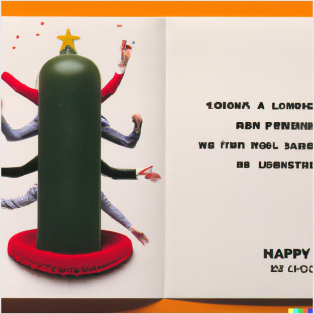 DALL-E 2022-12-19 - A very cool holiday card from a very cool agency.png