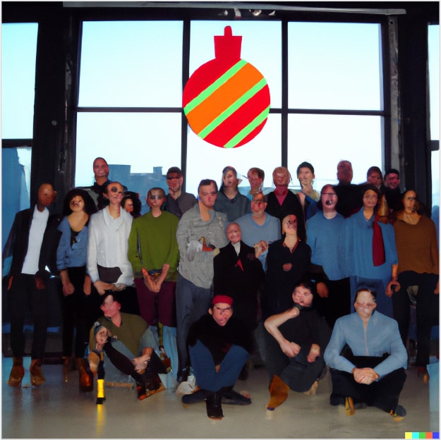 DALL-E 2022-12-19 - A holiday card celebrating a great year together.png